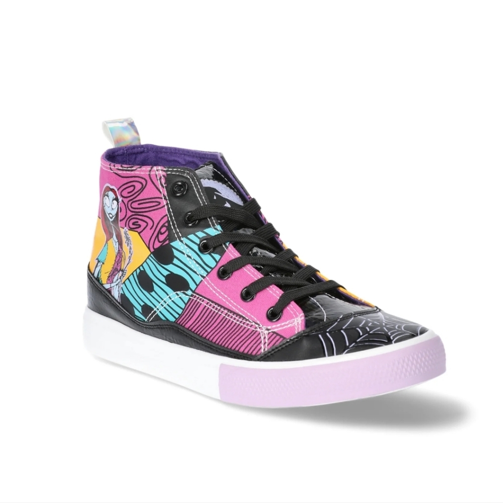 Women's Disney Nightmare Before Christmas High Top Lace Up sneaker